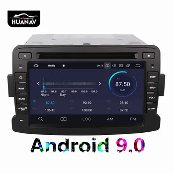 DSP Android 9.0 Auto DVD Atskaņotājs, GPS Navigācijas Renault Duster 2012 2013 Auto Auto radio atskaņotājs stereo headunit lentes multivides