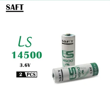 2GAB SAFT LS14500 ER14505 AA 3.6 V 2450mAh litija akumulatoru instruments iekārtas, rezerves generic litija akumulators