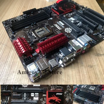 LGA 1150 DDR3 MSI B85-G43 SPĒĻU sākotnējā Darbvirsmas Mātesplates Intel B85 PCI-E 3.0 USB3.0 32GB Kausa i7, i5 i3 DDR3 Izmantot Mainboard