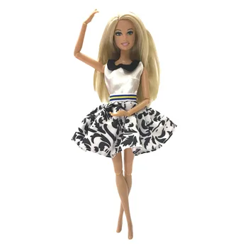 NK Karstā Pārdot Vienu Set=10 Gab Samaisa Veidu 2020 Jaunākais Skaisti Roku Puse Apģērbu Modes Kleita Barbie Lelle Labākā Dāvana Rotaļlietas