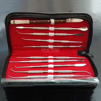 Zobārstniecības Laboratorijas Iekārtu Vaska Grebuma Instrumentu Kopumu, Ķirurģijas Zobārsta Skulptūru Nazis Instrumenti Instrumentu Komplekts
