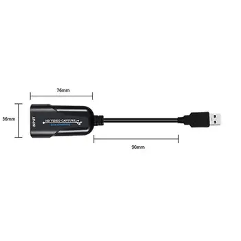 HDMI, USB 2.0 Video Capture Karte 1080P HD Ieraksti Spēles Video Tiešraidi Savienotāji Datoru Komponentes Raidījums