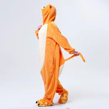 Pērtiķis Kigurumi Onesie Pieaugušām Sievietēm Dzīvnieku Pidžamu Uzvalks Flaneļa Silts Mīksts Sleepwear Onepiece Ziemā Silts Pijama Cosplay