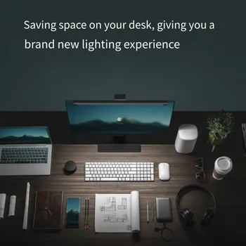 Xiaomi Sākotnējā Mijia Displejs Lustra USB Galda Lampa Salokāms PC Datora Ekrāna Lustra Acu Aprūpes Studentu Lasīšanas Rakstīšanas