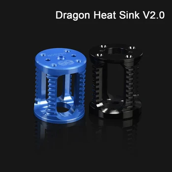 Pūķis Siltuma Izlietne V2.0 Pūķis Heatsink Dragon Hotend V2.0 Presēt 3D Printera Daļas TITAN BMG Presēt VS V6 Heatsink