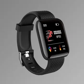 Reloj Sākotnējā 116 Plus Smart Pulksteņi Sporta Smart Skatīties Aproce Sirds ritma Monitors D13 Smartwatch VS Y68 D20 Smartwatch mujer