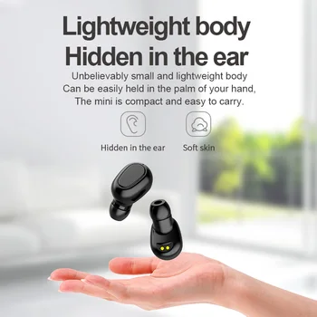 L22 TWS Bluetooth Austiņas Ar Mikrofonu, LED Displejs, Bezvadu Bluetooth Earbuds Ūdensizturīgs Austiņas Trokšņu Atcelšana Austiņas