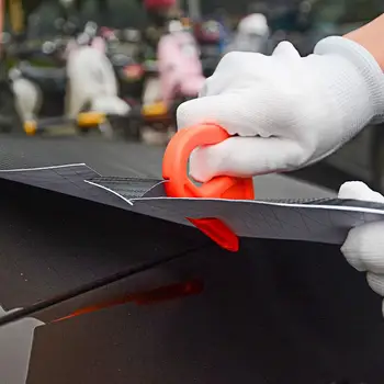 FOSHIO Ilgi Magnētisko Špakteļlāpstiņu Oglekļa Vinila Plēve Iesaiņošana Instrumentu Komplekts Auto Uzlīme Griezējs Mākslas nazis Moto Auto Wrap Piederumu Komplekts