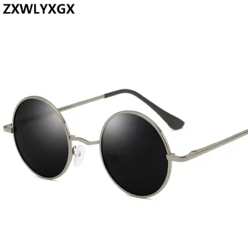 Ir 2021. Modes Kārta Polarizētās Saulesbrilles, Vīriešu Zīmolu Dizaina Sievietes Toņos Retro Sakausējuma, Saules Brilles UV400 Briļļu Oculos De Sol