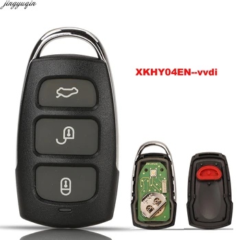 Jingyuqin Tālvadības Auto Atslēgu Xhorse VVDI/VVDI 2 Par Hyundai XKHY04EN 3+1 Pogas Vadu Fob