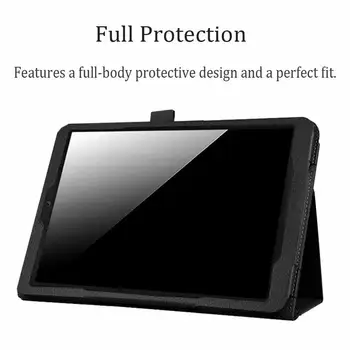 Samsung Galaxy Tab 10.1 2019 Gadījumā SM-T510 Wifi T515 LTE Segtu PU Ādas Smart Cover Folio Auto Miega Mosties Attiecas uz Gadījumiem,