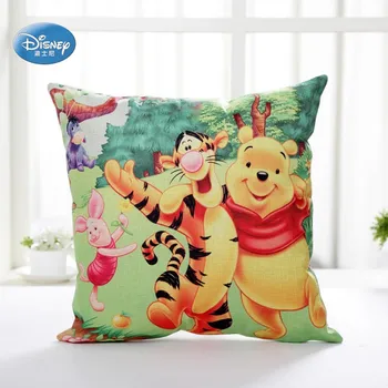 Disney Cartoon Mickey Minnie Mouse Princese Dekoratīvās/nap spilvendrānas Segtu 1gb Pillowsham Spilvens Segums Bērniem 45x45cm