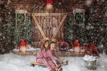 Ziemassvētku Fotogrāfijas Fons Windows Kamīnu Photocall Ziemas Sniega Portreta Fona, Foto Studija, Ziemassvētku Eglītes, Dāvanas, Rotaļlietas