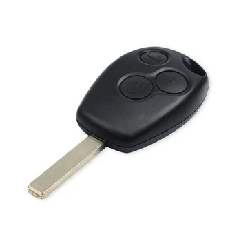KEYYOU 2 Pogas Keyless Tālvadības Atslēgu Fob 433MHz ar PCF7947 Mikroshēmu Renault Clio Kangoo Master Modus Twingo