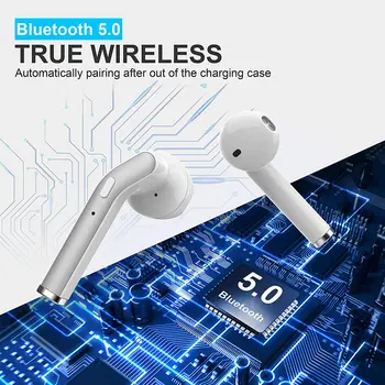 Bezvadu Austiņas Bluetooth 5.0 TWS Hi-fi Skaņas Stereo Austiņas Earbuds Mini Austiņas iphone 11 xs xr 9 8 7 6 se Xiaomi