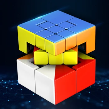 MoYu Leļļu 2x2 3x3 Savainotās Magic Cube Meilong 2x2x2 3x3x3 Cubo Magico Sajaukšana Ātrums Cube Puzzle Challenge Bērnu Rotaļlietu Jaunākās 2020