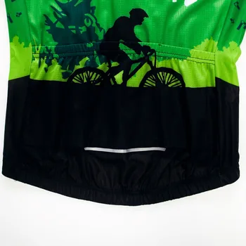 2019 riteņbraukšana jersey Vīriešu Kalnu Velosipēds jersey Pro MTB Velo Krekli ar Īsām piedurknēm Ceļu Topi Ropa Ciclismo Blūze zaļā izjādes