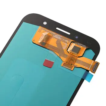 Testēti OLED LCD Displejs Priekš Samsung Galaxy A7 Līdz 2017. A720 A720F A720M Lcd Touch Screen Digitizer Montāža LCD Nomaiņa