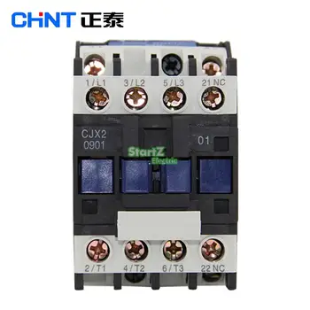 CHNT CJX2 0910 AC Slēdzējs Spriegums 380V 110V, 220V 36V 24V LC1D 09
