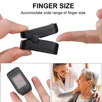 Noliktavā CE FDA Asins Skābekļa Monitors Pirkstu Pulsa oksimetru Skābekļa Piesātinājumu Mājas Monitors bez Akumulatora Ātra Piegāde