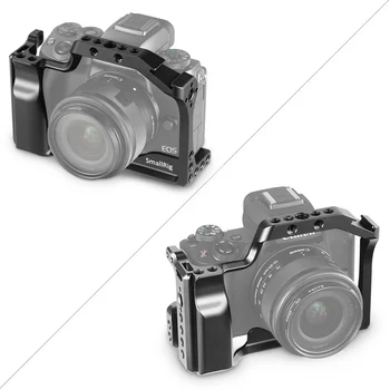 SmallRig M50 Būrī Canon EOS M50 un M5 DSLR Kamera, Būris M5 Aizsardzības Gadījumā, Ātri Atlaidiet Statīva Stabilizators Platformu -2168