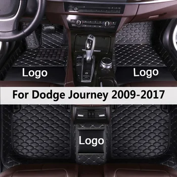 MIDOON Automašīnas grīdas paklāji dodge Journey (piecas sēdvietas）2009 2010 2011 2012 2013 2016 2017 Pasūtījuma auto kāju Spilventiņi