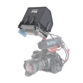 Fotokameras Monitorā aizsardzības Būrī Portkeys LH5H Kamera DSLR Jomā, Uzrauga Aizsardzības Būrī ar Ekrāna Saules Vairogs Kapuci Skava