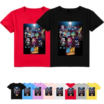 Z&Y Funny Teen Titan Iet T Krekls Bērniem Jaunums Tshirt 2020. Gada Vasaras Gadījuma Tee-krekls Zēniem ar Īsām Piedurknēm T-krekls Meitenēm Hip Hop Augšu