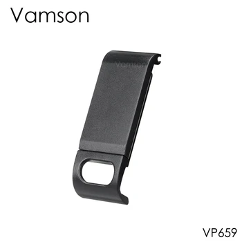 Vamson Plastmasas Akumulatora Sānu Vāks Gopro 9 Tips-C Uzlādes Ports ar Rūdīta Filmu par Go pro 9 Fotokameras Papildaprīkojuma VP659C