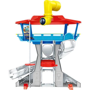 Sākotnējā SPIN MASTER Playset Glābšanas Autobusu Observatorija Rotaļlietas Kucēns Autostāvvieta Darbības Rādītāji Modeli, Rotaļlietas, Bērnu Dāvanām Zēniem