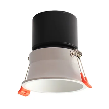 Aisilan Padziļinājumā Aptumšojami LED Spotlight Leņķis Regulējams Built-in LED Spot gaismas AC220V 7W Iekštelpu Apgaismojums