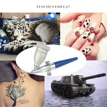 Mini Krāsu smidzinātāju, Pulverizatoru, Sandblaster Gaisa Otu Komplekts Smilšu Pistoli Mākslas Tetovējums Manikīrs Metāla Kodināšanas Stikla Gravēšana