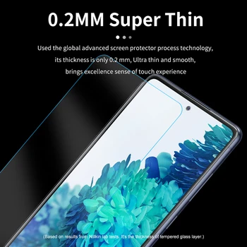 Samsung Galaxy S20 FE Rūdīts Stikls Nillkin H/H+Pro Screen Protector For Samsung S20 Ventilators Izdevums 5G Anti-Sprādziena Stikla