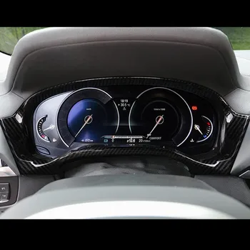 Auto Stils Paneļa ekrāna Rāmja Apdare Vāciņš Melns BMW X3 G01 G08 2018 ABS Auto Interjera Aksesuāri