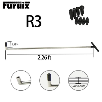 Furuix Rīki Paintless Dent Remonts, Instrumenti, Stieņi Rīki Bedri airētājs pats par sevi Auto Dent Removal par krusas bedri remonta komplekts (R3)