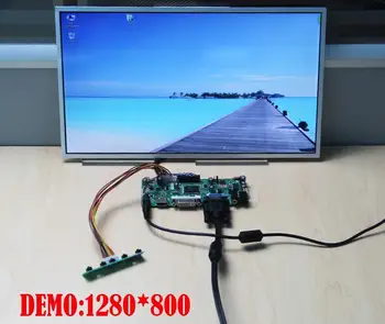 Komplekts LP156WD1(TL)(B3) Kontrolieris valdes 1600X900 VGA DVI 15.6
