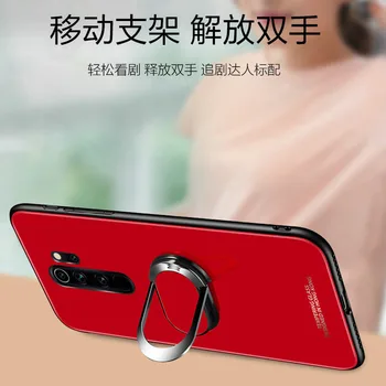 Statīva Gredzens Magnētu seguma Huawei Honor 20i 10es 9X 8S 9S 8X Max Y5 2019 Gadījumā Grūti Rūdīts Stikls Aizsardzības Atpakaļ Gadījumā