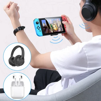 Nintendo Slēdzis Lite PS5 Bezvadu Bluetooth Adapteri USB Type-C Dongle Audio Raidītāju PS4 PC Klēpjdators Bezvadu Adapteri