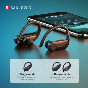SANLEPUS B1 TWS Bezvadu Austiņas Bluetooth Austiņas Stereo Earbuds Sporta Treniņu Austiņas Xiaomi Huawei Android Apple