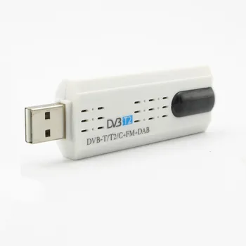 Digitālo Antenu USB 2.0 HDTV TELEVIZORA Tālvadības Uztvērējs Diktofons&Uztvērējs, DVB-T2/DVB-T/DVB-C/FM/DAB Klēpjdatoru