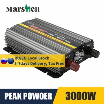 Marshell MSI1500 Power Inverter 12V uz 115V 220V Modificētu Sinuss Viļņu Car Inverter 1500W Likme Jauda 3000W Maksimālā Jauda Āra Piegāde