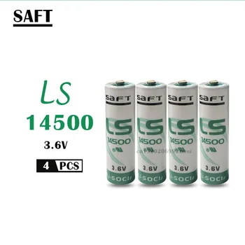 4GAB SAFT LS14500 ER14505 AA 3.6 V 2450mAh litija akumulatoru instruments iekārtas, rezerves generic litija akumulators