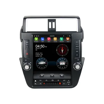 DSP Carplay Tesla ekrāna 4G+64GB Android 9.0 Auto Multimedia Player Prado 150 LC150-2017 GPS Radio Auto stereo galvas vienības