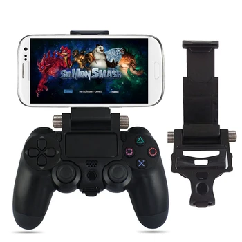 Smart Tālrunis Klipu Skava Bagāžnieka Stiprinājums Turētāju Regulējams Leņķis PS4 Spēle Kontrolieris Gamepad iPhone Android Tālruņiem