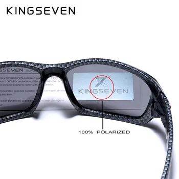 KINGSEVEN Modes Polarizētās Saulesbrilles, Vīriešu Luksusa Zīmolu, Dizaineru, Vintage Braukšanas Saules Brilles Vīriešu Aizsargbrilles Ēnu UV400