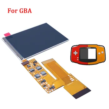 Pielāgotu mājokļu shell & pogām, nav nepieciešams samazināt apvalks ar IPS V2 LCD Komplekti GBA IPS V2 LCD Pretgaismas par GameBoy Advance