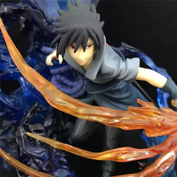21cm Anime Naruto Shippuden attēls Uchiha Itachi Uchiha Sasuke Susanoo ver. PVC Rīcības Attēls Kolekciju modelis Rotaļlietas