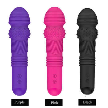 FAAK Silikona Burvju AV Zizli Vibrators punktu clit veicinātu sieviešu masturbator ķermeņa masāža pieaugušo seksa rotaļlietas vibrējošo anālo plug