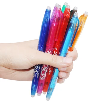 Izdzēšami Pildspalvu 40 gab. VAI Piepildīt 40 gab 0,5 mm Kawaii Izmēģinājuma Burvju Gēla Pildspalvu Skolai Biroja Lodīšu pildspalvu Studentu Kancelejas preces pildspalvas