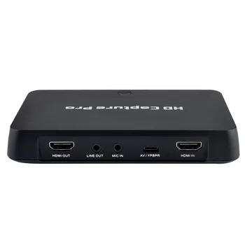 EZCAP295 Video Uztveršanas ierīces USB 2.0 1080P HD Audio Ieraksti Lodziņā Videokameras Konsoles Datoru Sastāvdaļas, PS4, PS3, Xbox Viens/360, Wii